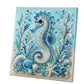 ❄️Zomerfresh 50% Korting!🐚3D Ocean Parelkunst DIY-Pakket – Glanzend Schilderpakket met Zeeleven, Parels en Reliëftextuur