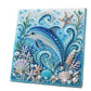 ❄️Zomerfresh 50% Korting!🐚3D Ocean Parelkunst DIY-Pakket – Glanzend Schilderpakket met Zeeleven, Parels en Reliëftextuur