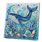 ❄️Zomerfresh 50% Korting!🐚3D Ocean Parelkunst DIY-Pakket – Glanzend Schilderpakket met Zeeleven, Parels en Reliëftextuur