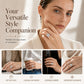 💍✨ Elegante ring met vierkant geslepen zirkoon – schitterende glans, tijdloze luxe ✨