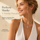 Retro hangerketting met kruisbeeld van de Maagd Maria in goudkleur, met kralen Y-ketting