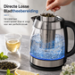 Glazen Waterkoker – 2L, Automatische Uitschakeling & Oververhittingsbeveiliging