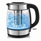Glazen Waterkoker – 2L, Automatische Uitschakeling & Oververhittingsbeveiliging
