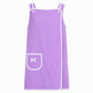 🛁Soft Thick Coral Fleece Bath Wrap Skirt | Highly Absorbent Wearable Towel with Pocket & Bow