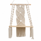 ⏳🔥 TIJDELIJKE KORTING VAN 50%! ⏰ Bohemian handgeweven zwevende plank – handgemaakte Boho wanddecoratie | geen zichtbare beugels, stevig en uniek | perfect voor de woonkamer en slaapkamer🌿