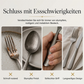🔥 4-teiliges Edelstahl Besteckset 🍴 | Robustes Essbesteck für den täglichen Gebrauch