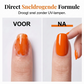 Snel drogende Halloween-nagelstiften set