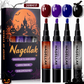 Snel drogende Halloween-nagelstiften set