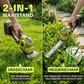 2-in-1 Draadloze Heggenschaar & Grasschaar