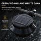 Waterdichte buitenzonne-LED-gootwandlampen