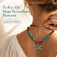 ✨Vintage Boheemse stijl suède gelaagde ketting voor dames met libelle- of waterdruppel hanger