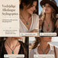 ✨Vintage Boheemse stijl suède gelaagde ketting voor dames met libelle- of waterdruppel hanger
