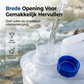 Opvouwbare watercontainer met kraan