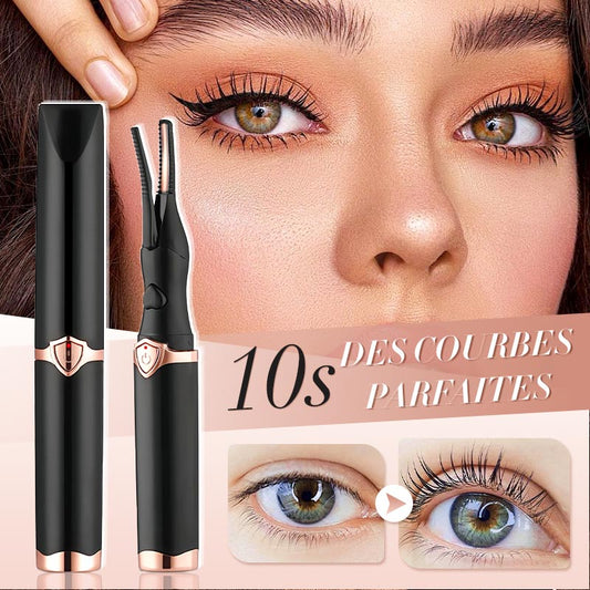 🔥👁️ Elektrische verwarmde wimperkruller – Oplaadbare, draagbare mini-wimperkruller voor een langdurig liftend en gekruld effect 💕