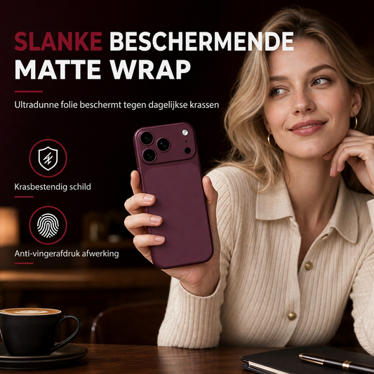 ⚡Volledige, krasbestendige beschermende achterfolie voor je telefoon