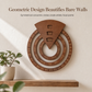 🪵 Tijdelijk 50% Korting – Decoratieve Houten Kalender met Draaibare Datumweergave voor Thuis en Kantoor