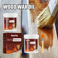 ⏳ Tijdelijke aanbieding⏳ Houtonderhoudspasta – bijenwas, lijnzaadolie & carnaubawas. Reinigt, verzorgt & herstelt glans. Inclusief borstel – 100 g! ✨🪑