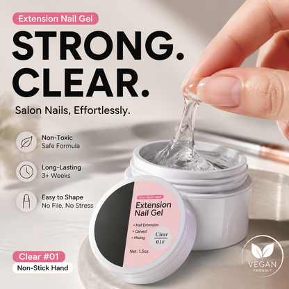 ⏳ Tijdelijke aanbieding⏳ 💅 50% KORTING | Nagelverlengingsgel – Sterk, glad en makkelijk in vorm te brengen