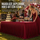 🎉 BEPERKTE TIJD 50% KORTING! ✅ Geplooide tafelrok voor evenementen – Elegant, kreukvrij en herbruikbaar 🎊