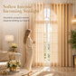 ✨ Geometrisch Jacquard Inbetween Gordijn – Lichtfilterend, Elegant & Duurzaam 🕊️