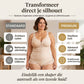 Dames buikcorrigerende shapewear body met rits