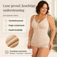 Dames buikcorrigerende shapewear body met rits
