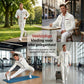 Casual Herenset met Bedrukte Jas met Rits en Broek